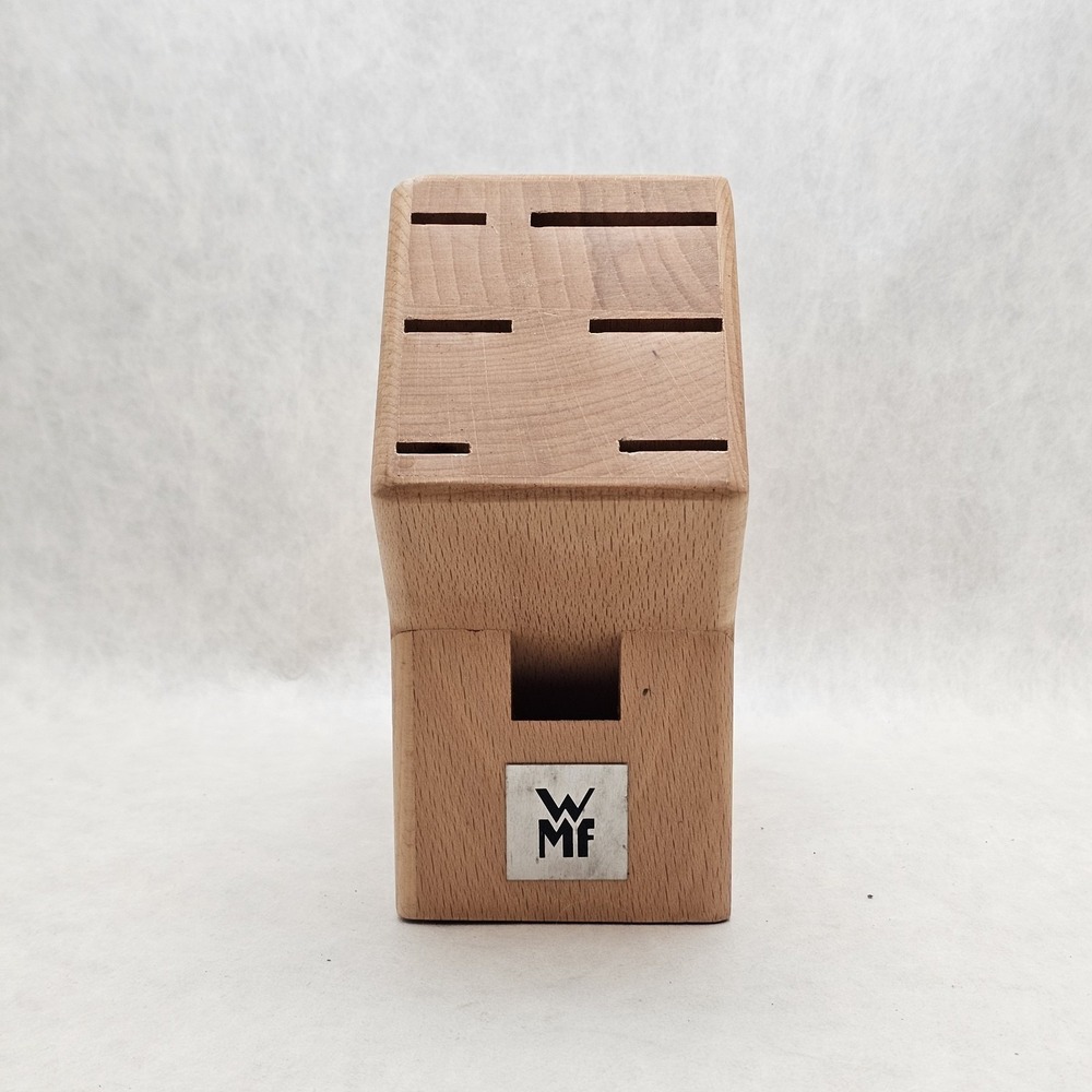 EUC WMF 6-Piece Classic Beachwood Knife Block Replacement